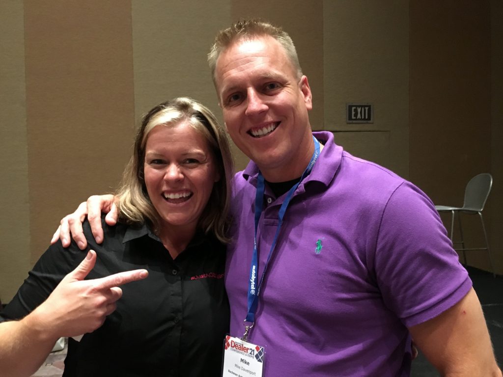 Amy Bannor and Mike Davenport - you can't argue with success