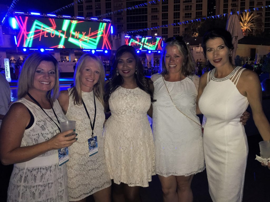 Jenny Harris, Julie Frye, Subi Ghosh, Amy Bannor & Veronica Dunford turning heads at the White Party