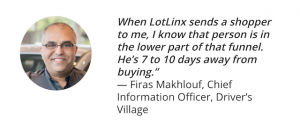 Quote from Firas Makhlouf, Driver's Village