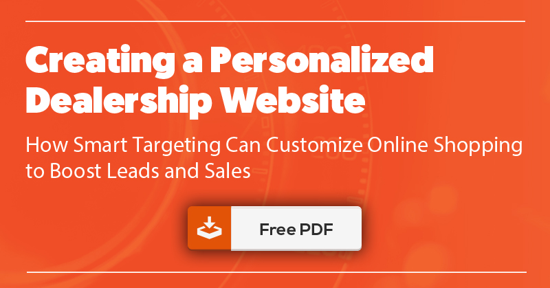 White Paper - Creating a Personalized Dealership Website