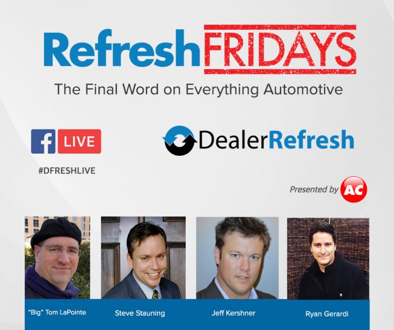 Refresh Fridays with Steve Stauning, Ryan Gerardi, Tom LaPointe, and Jeff Kershner