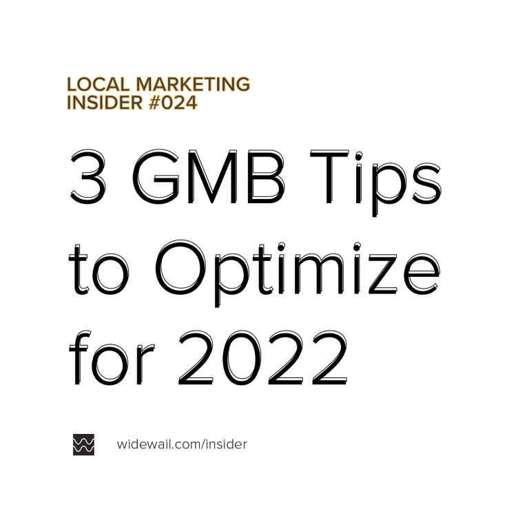 Local Marketing Insider -3 GMB Tips